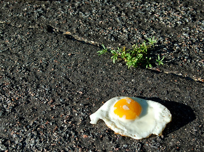 Oatman Sidewalk Egg Fry